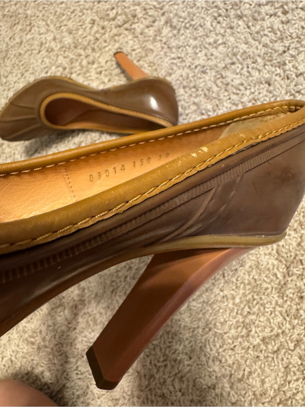 Italian Made Casadei Pump Sz 9 - Picture 10 of 10